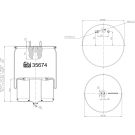 FEBI BILSTEIN 35674 Federbalg, Luftfederung