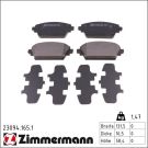 Zimmermann Bremsbelagsatz, Scheibenbremse 23094.165.1