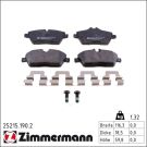 Zimmermann Bremsbelagsatz, Scheibenbremse 25215.190.2