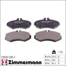 Zimmermann Bremsbelagsatz, Scheibenbremse 23022.205.1