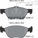 Bremsbelagsatz, Scheibenbremse 2328902 Bremsbelagsatz, Scheibenbremse 2328902