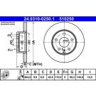 Bremsscheibe 24.0310-0250.1