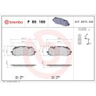 Brembo Bremsbelagsatz, Scheibenbremse PRIME LINE P 85 165