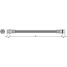 Metzger Bremsschlauch 4110990