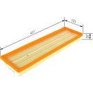 Luftfilter F 026 400 478 Luftfilter F 026 400 478
