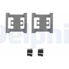 Delphi Zubehörsatz, Scheibenbremsbelag LX0218