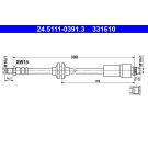 Bremsschlauch 24.5111-0391.3