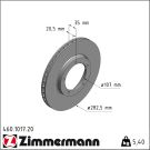 Bremsscheibe 460.1017.20