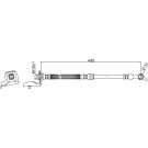 Metzger Bremsschlauch 4111866