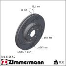 Zimmermann Bremsscheibe BLACK Z 100.3356.54