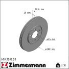 Bremsscheibe 600.3202.20 Bremsscheibe 600.3202.20