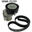 SKF Keilrippenriemensatz VKMA 31219