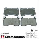Zimmermann Bremsbelagsatz, Scheibenbremse 22697.170.1