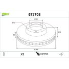 Bremsscheibe 673708