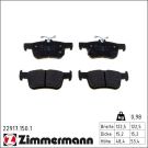 Zimmermann Bremsbelagsatz, Scheibenbremse 22917.150.1