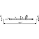 BOSCH Seilzug, Feststellbremse 1 987 482 628