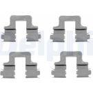 Delphi Zubehörsatz, Scheibenbremsbelag LX0379