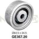 NTN-SNR Umlenk-/Führungsrolle, Zahnriemen GE357.20