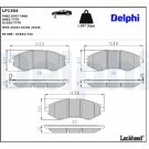 Delphi Bremsbelagsatz, Scheibenbremse LP1304