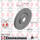 Zimmermann Bremsscheibe Coat Z 250.5713.20