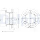 Bremsscheibe BG9069 Bremsscheibe BG9069