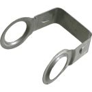 FEBI BILSTEIN 02435 Halteblech, Bremsbackenbolzen FEBI BILSTEIN 02435 Halteblech, Bremsbackenbolzen