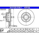 Bremsscheibe 24.0125-0106.1