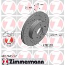 Bremsscheibe 600.1605.52 Bremsscheibe 600.1605.52