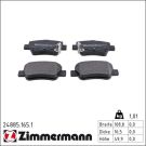Zimmermann Bremsbelagsatz, Scheibenbremse 24885.165.1