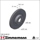 Zimmermann Bremsscheibe SPORT Z 530.2458.52