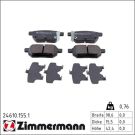 Zimmermann Bremsbelagsatz, Scheibenbremse 24610.155.1