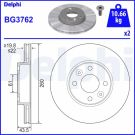 Bremsscheibe BG3762