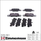 Zimmermann Bremsbelagsatz, Scheibenbremse 24554.160.1