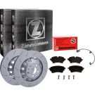 Zimmermann Bremsensatz, Scheibenbremse 100.3385.70 + 22308.175.1