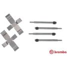 Brembo Zubehörsatz, Scheibenbremsbelag PRIME LINE A 02 207