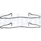 Delphi Zubehörsatz, Scheibenbremsbelag LX0123