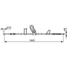 BOSCH Seilzug, Feststellbremse 1 987 482 523