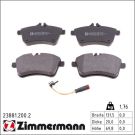 Zimmermann Bremsbelagsatz, Scheibenbremse 23881.200.2