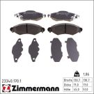 Zimmermann Bremsbelagsatz, Scheibenbremse 23340.170.1