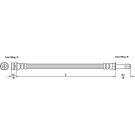Metzger Bremsschlauch 4110231
