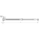 Metzger Bremsschlauch 4111048
