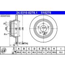 Bremsscheibe 24.0310-0278.1