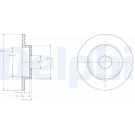 Bremsscheibe BG3761 Bremsscheibe BG3761