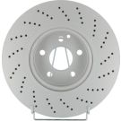 FERODO DDF1694C-1 Bremsscheibe 322mm für MERCEDES-BENZ C-Klasse, E-Klasse gelocht/innenbel., beschichtet