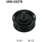 SKF Umlenk-/Führungsrolle, Keilrippenriemen VKM 65078