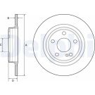 Delphi Bremsscheibe BG4558C