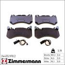 Bremsbelagsatz, Scheibenbremse 24455.970.2 Bremsbelagsatz, Scheibenbremse 24455.970.2