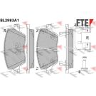 FTE Bremsbelagsatz, Scheibenbremse 9011229