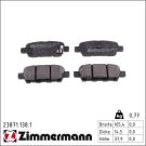 Zimmermann Bremsbelagsatz, Scheibenbremse 23871.138.1