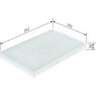 BOSCH 1 987 432 258 Innenraumfilter